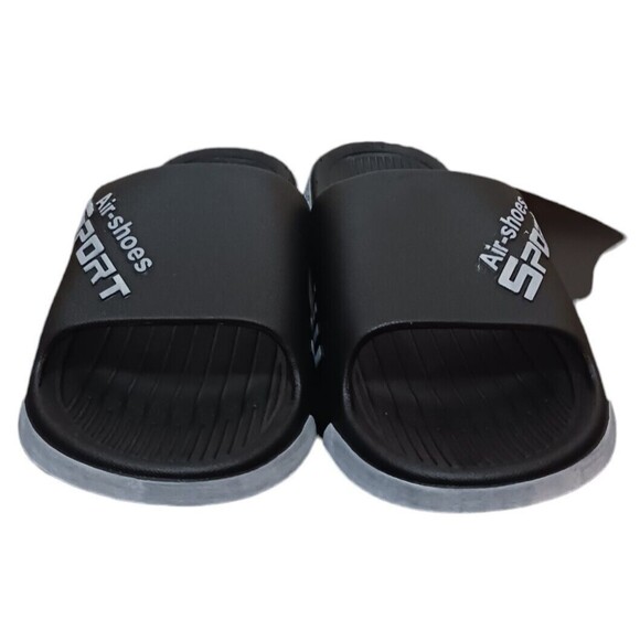 Non Slip-SPORT(Shower/Bedroom/Outdoor)-(Slippers)-(Black)-(Size 10.5)-(New)-$25 - Picture 4 of 6
